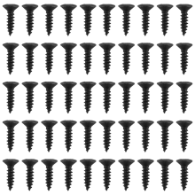 50 τεμάχια βίδες Pickguard 3MM για κιθάρα Strat Style (μαύρες)