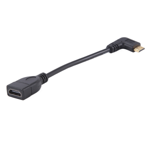 Mini a cable de 0,5 pies, ángulo recto de 90 grados 2