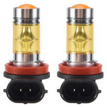 X High Power Led-leuchten 100W H8 H11 Gelb Nebel Licht 2828 20Led Scheinwerfer Lampe