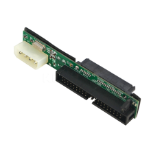 Adaptador conversor SATA para IDE 2,5 fêmea 3,5 polegadas macho 40 pinos porta 1,5 Gbs suporte 133 100 HDD CD DVD