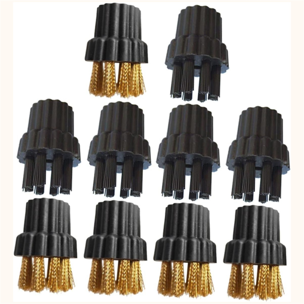 10PCS Steam Mop Brush Heads Brass Replacement Parts Steamer Cleaning Accessories-image-OPC-PHFFPGX-NEW