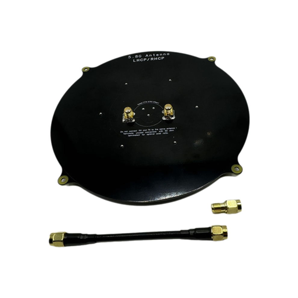 5.8Ghz Triple Feed Patch Antenna 14Dbi High Gain Directional Lhcp Rhcp Fpv For Drone Rc Quadcopter 4852404194252