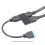 USB 3.0 19Pin HUB με τσιπ, αρθρωτό καλώδιο, επέκταση δεδομένων μητρικής πλακέτας 3