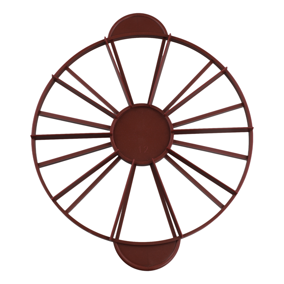 Cake Divider Slice Pie 10 / 12 Piece Equal Portion Marker Dark/Red 4852404199844