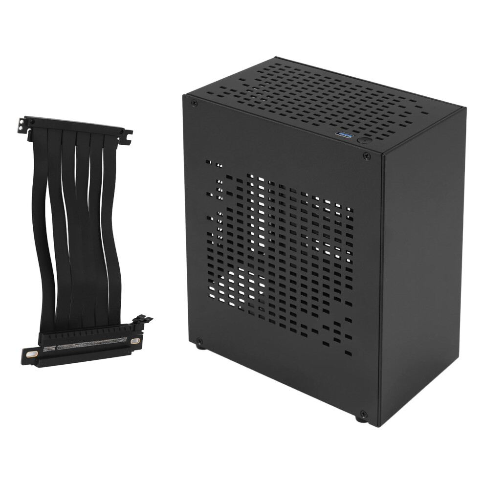 A07 Mini-Itx-ComputergehäUse, Htpc-Host, Usb 3.0-GehäUse Mit Grafikkarten-VerläNgerungskabel (A)-image