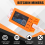 Για Nerdminer V2 Pro Miner 78KH/S Μίνι Bitcoin Λοταρία με Φωτεινό Ανεμιστήρα BTC Solo Mining Πορτοκαλί 5