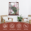 Αυτοκόλλητο τοίχου 3D Window Peach Blossom Flower Art, αφαιρούμενη τοιχογραφία 9