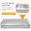 Foldable Under Bed Bags Large Storage Boxes Thick Breathable Underbed Clothes Zippered Organizer 6
