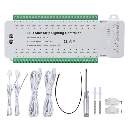Treppen-LED-Bewegungssensor-Controller Smart Induktionsstreifen-Dimmer Treppenlicht