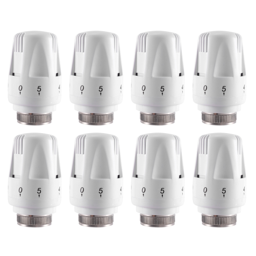 8Pcs Thermostatic Radiator Valve Thermostat Replacement 2