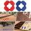Deck Board Spacers 6-pieces Decking Board Spacers With 4 Thickness Precision Control Board Alignment Gear For Basement Park 8