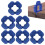 Deck Board Spacers 6-pieces Decking Board Spacers With 4 Thickness Precision Control Board Alignment Gear For Basement Park 1