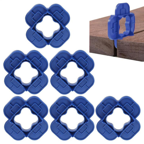 Deck Board Spacers 6-pieces Decking Board Spacers With 4 Thickness Precision Control Board Alignment Gear For Basement Park