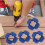 Deck Board Spacers 6-pieces Decking Board Spacers With 4 Thickness Precision Control Board Alignment Gear For Basement Park 7