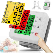 2025 Latest Model Wrist Blood Pressure Monitor 2025 Upgraded Digital BP Machine
