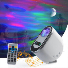 Galaxy Light Projector with Bluetooth Speaker, Galaxy Aurora Projector 3 in 1 LED Northern Lights Star Projector LED Starry Night Light