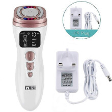Mini Hifu Machine Facial Massager Ultrasound Ems Rf Lifting Device for Skin Rejuven Tightening Face Care Beauty Product