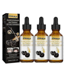 3pcs Anti-Greying Hair Serum Hair Darkening Serum Ganoderma Nutrient Natural Blackout