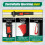 Handheld Petrol Machine Broom for Clean Dirt,Leaves,Snow,Moss,Debris 8