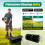 Handheld Petrol Machine Broom for Clean Dirt,Leaves,Snow,Moss,Debris 5