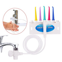 (DSA) Grifo de spa dental Irrigador bucal Chorro de agua Cepillo de dientes Hilo dental Higiene bucal Dental