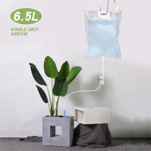 Bolsa de riego automática para flores (gotero individual de 6,5 l) Bolsa de filtración de agua para riego de plantas