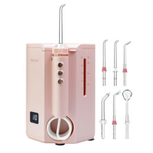Irrigador bucal portátil de mesa, higiene dental, spa, cuidado dental, limpieza, color rosa romántico