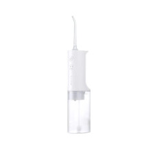 (BLANCO) Irrigador bucal portátil original MIJIA, blanqueador dental, hilo dental, limpiador bucal Waterpulse