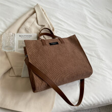 (Café - 35 cm x 29 cm x 12,5 cm) Bolsos de mano para oficina, bolso bandolera para mujer, bolso de compras vintage.