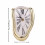 (1 Count, one-size) Creative Melting Distorted Roman Digital Wall Clock, 1 Count Surreal Style Clock, Distorted Clock Decorations, Home Accessories 2