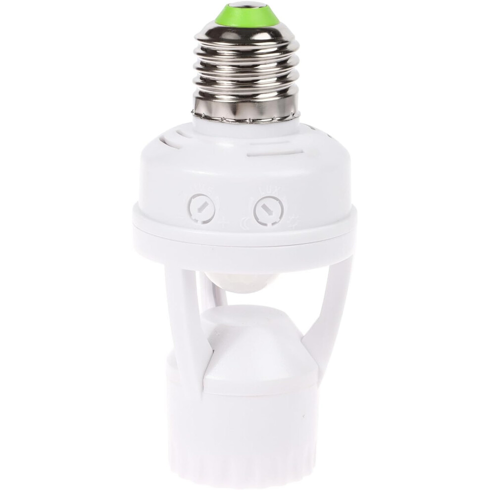 (1, One Color) 240V E27 Socket Converter With Pir Motion Sensor Ampoule Led E27 Lamp Base Intelligent Switch Light Bulb Lamp Holder 749691445232