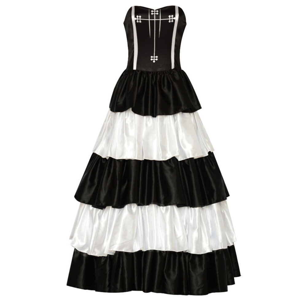 (XX-Large) Ghost Princess Cosplay Dress - Gothic Lolita Anime Outfit