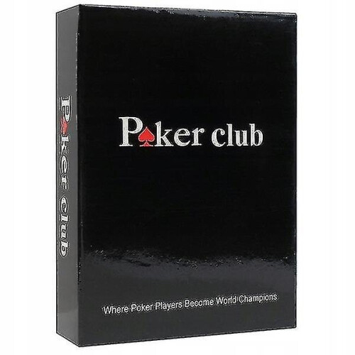 Waterdichte speelkaarten van plastic voor het pokertafelspel