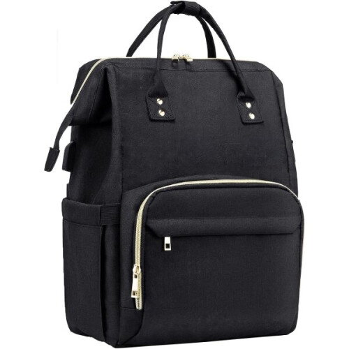 Laptop-Rucksack für Damen schwarz
