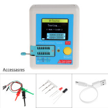 Transistortester zur Monitormontage mit 128-Zoll-TFT-LCD-Display, Dioden-Trioden-Kapazität für LCR ES