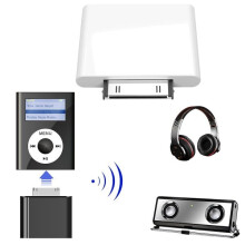 Transmissor sem fio Bluetooth compatível com adaptador de áudio HiFi Dongle para iPod Classic/Touch