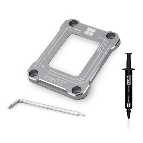 CPU Cooler Thermalright Lga1700-bcf 12th CPU Bend Adjustment Frame Fixed Backplate ~ Sliver