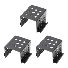 3x4 Slot 3,5-2,5 Zoll Festplatte Gehäuse Interne Mount Adapter Halterung Aluminium Legierung Mob