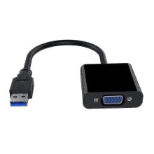 USB 3.0-auf-VGA-Adapter - Schwarz