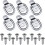 6 pcs retaining ring retaining ring and 12 screws 1