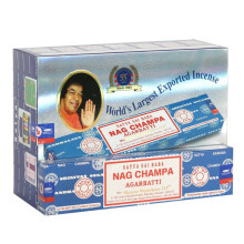 Satya Nag Champa Räucherstäbchen (120 Stück), Einheitsgröße, mehrfarbig, Einheitsgröße