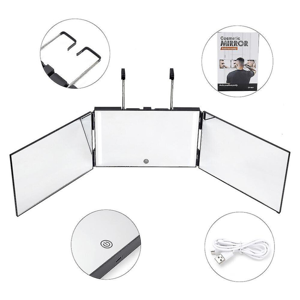 Miroir 360 avec éclairage LED