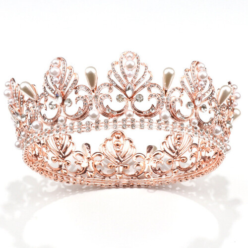 Häät Crown Alloy Zircon Häähiustarvikkeet