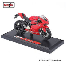 Eten Ducati Panigale V4 S Corse 1:18 Schaal Legering Motorfiets Model Verzamelobject Klasse Cadeau Speelgoed 1199
