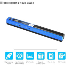 Scanner iScan draagbare zakdocumentscanner 900 DPI draagbare USB