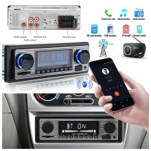 Vintage Bluetooth Auto Stereo MP3 Player Audio FM Aux USB Empfang