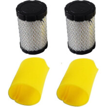 Vervanging van het luchtfilter Briggs & Stratton 796031 (591334 of 594201) plus 797704 schuimprimair filter (verpakking