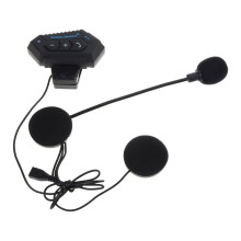 Motorrad-Stereohelm Bluetooth-kompatible Gegensprechanlage Wasserdichtes universelles Kommunikationssystem für