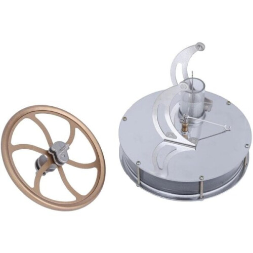 Lagetemperatuur-Stirlingmotor (goud)