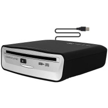 Externe universele auto-cd-speler - Draagbare cd-speler Aansluiten op USB-poort van auto Laptop TV C